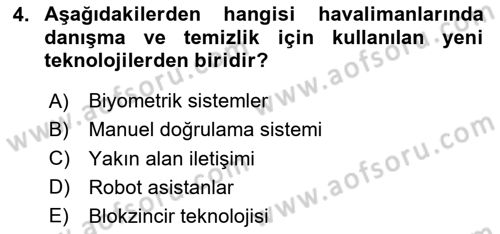 Turizmde Güncel Yaklaşımlar Dersi 2023 - 2024 Yılı Yaz Okulu Sınav Soruları 4. Soru