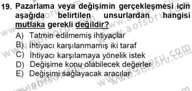 Tur Planlaması ve Yönetimi Dersi 2012 - 2013 Yılı (Vize) Ara Sınav Soruları 19. Soru