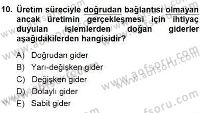 Tur Planlaması ve Yönetimi Dersi 2013 - 2014 Yılı (Final) Dönem Sonu Sınav Soruları 10. Soru