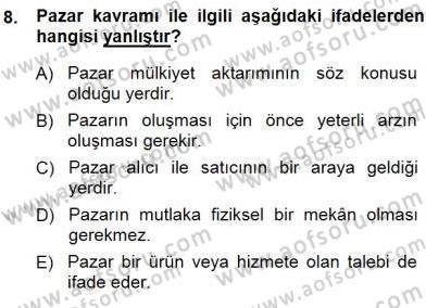 Tur Planlaması ve Yönetimi Dersi 2014 - 2015 Yılı (Final) Dönem Sonu Sınav Soruları 8. Soru
