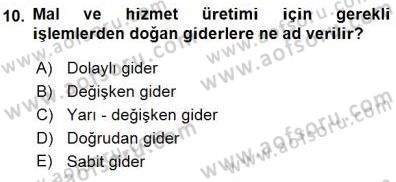Tur Planlaması ve Yönetimi Dersi 2015 - 2016 Yılı (Final) Dönem Sonu Sınav Soruları 10. Soru