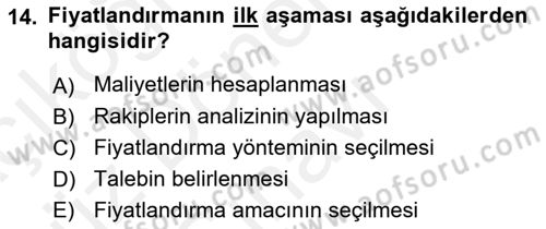 Tur Planlaması ve Yönetimi Dersi 2017 - 2018 Yılı (Final) Dönem Sonu Sınav Soruları 14. Soru