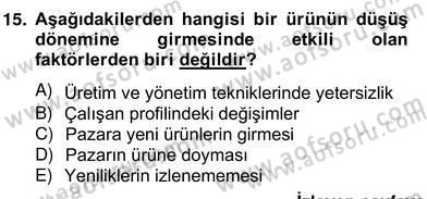 Alternatif Turizm Dersi 2012 - 2013 Yılı (Vize) Ara Sınav Soruları 15. Soru