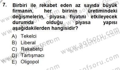 Seyahat Acentacılığı ve Tur Operatörlüğü Dersi 2012 - 2013 Yılı (Final) Dönem Sonu Sınav Soruları 7. Soru