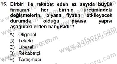 Seyahat Acentacılığı ve Tur Operatörlüğü Dersi 2014 - 2015 Yılı (Final) Dönem Sonu Sınav Soruları 16. Soru