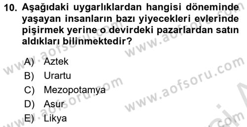 Seyahat Acentacılığı ve Tur Operatörlüğü Dersi 2017 - 2018 Yılı (Vize) Ara Sınav Soruları 10. Soru