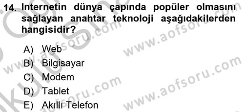 Seyahat Acentacılığı ve Tur Operatörlüğü Dersi 2018 - 2019 Yılı Yaz Okulu Sınav Soruları 14. Soru