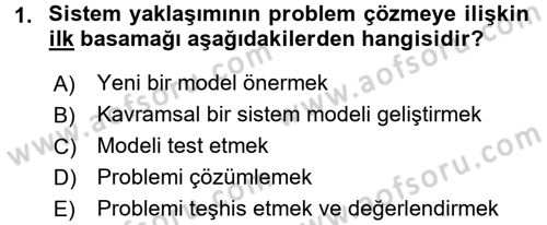 Rekreasyon Yönetimi Dersi 2015 - 2016 Yılı Tek Ders Sınav Soruları 1. Soru