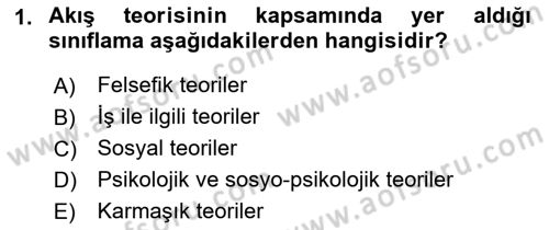 Rekreasyon Yönetimi Dersi 2018 - 2019 Yılı (Final) Dönem Sonu Sınav Soruları 1. Soru