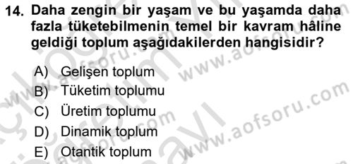 Rekreasyon Yönetimi Dersi 2022 - 2023 Yılı Yaz Okulu Sınav Soruları 14. Soru