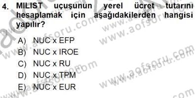 Bilet Satış Dersi 2015 - 2016 Yılı (Vize) Ara Sınav Soruları 4. Soru