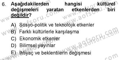 Türk Dili 1 Dersi 2012 - 2013 Yılı (Vize) Ara Sınav Soruları 6. Soru