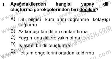 Türk Dili 1 Dersi 2013 - 2014 Yılı (Vize) Ara Sınav Soruları 1. Soru