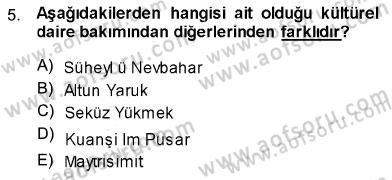 Türk Dili 1 Dersi 2013 - 2014 Yılı (Vize) Ara Sınav Soruları 5. Soru