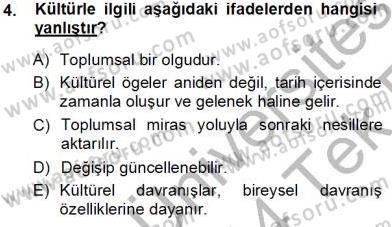 Türk Dili 1 Dersi 2013 - 2014 Yılı Tek Ders Sınav Soruları 4. Soru