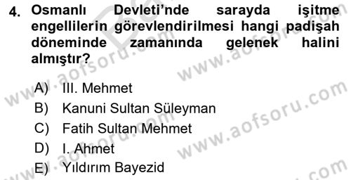 Türk İşaret Dili Dersi 2021 - 2022 Yılı (Final) Dönem Sonu Sınav Soruları 4. Soru