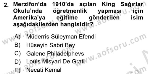 Türk İşaret Dili Dersi 2025 - 2026 Yılı (Final) Dönem Sonu Sınav Soruları 2. Soru