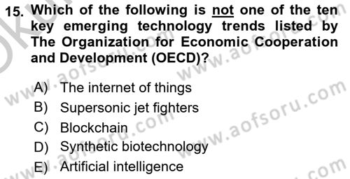 Introduction to International Relations Dersi 2018 - 2019 Yılı Yaz Okulu Sınav Soruları 15. Soru