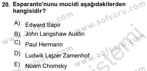 Uluslararası Politika 2 Dersi 2021 - 2022 Yılı (Final) Dönem Sonu Sınav Soruları 20. Soru
