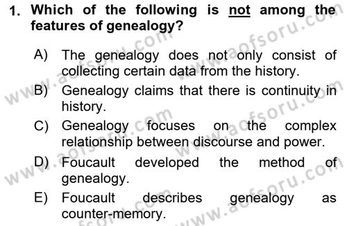 Theories Of International Relations 2 Dersi 2018 - 2019 Yılı (Final) Dönem Sonu Sınav Soruları 1. Soru