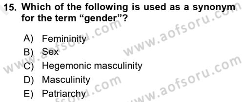 Theories Of International Relations 2 Dersi 2018 - 2019 Yılı (Final) Dönem Sonu Sınav Soruları 15. Soru