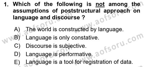 Theories Of International Relations 2 Dersi 2018 - 2019 Yılı Yaz Okulu Sınav Soruları 1. Soru