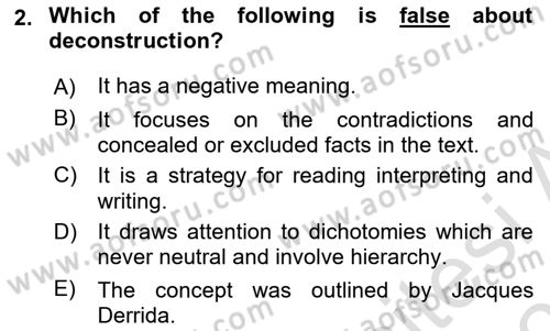 Theories Of International Relations 2 Dersi 2020 - 2021 Yılı Yaz Okulu Sınav Soruları 2. Soru