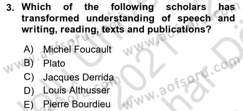 Theories Of International Relations 2 Dersi Ara Sınavı Deneme Sınav Soruları 3. Soru