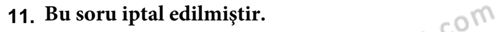 Uluslararası Örgütler Dersi 2018 - 2019 Yılı (Vize) Ara Sınav Soruları 11. Soru