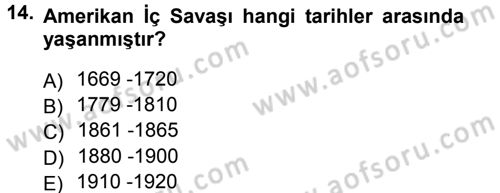 Karşılaştırmalı Siyasal Sistemler Dersi 2012 - 2013 Yılı (Vize) Ara Sınav Soruları 14. Soru