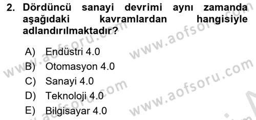 Uluslararası Politik Ekonomi Dersi 2023 - 2024 Yılı (Final) Dönem Sonu Sınav Soruları 2. Soru