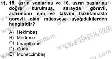 Uluslararası İlişkiler Kuramları 1 Dersi 2013 - 2014 Yılı Tek Ders Sınavı 11. Soru