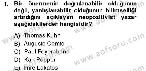 Uluslararası İlişkiler Kuramları 1 Dersi 2014 - 2015 Yılı Tek Ders Sınav Soruları 1. Soru