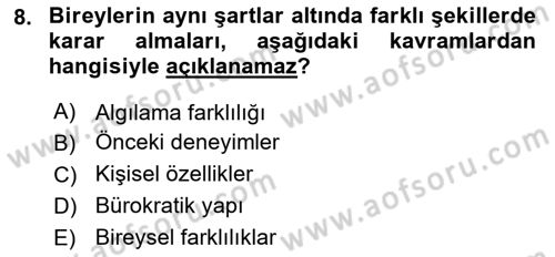Uluslararası İlişkiler Kuramları 1 Dersi 2023 - 2024 Yılı (Final) Dönem Sonu Sınav Soruları 8. Soru