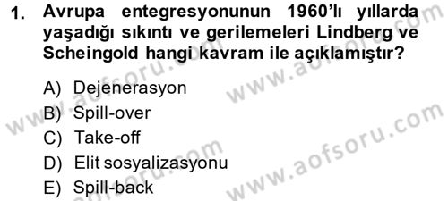 Uluslararası İlişkiler Kuramları 2 Dersi 2013 - 2014 Yılı (Vize) Ara Sınav Soruları 1. Soru