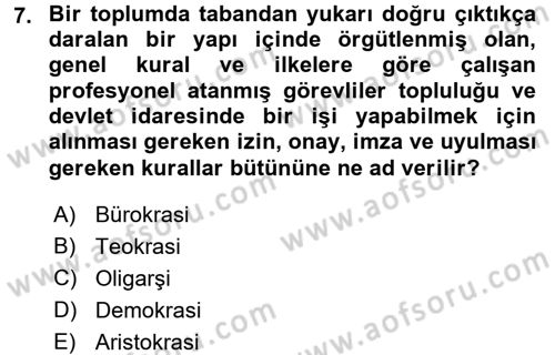 Uluslararası İlişkiler Kuramları 2 Dersi 2016 - 2017 Yılı 3 Ders Sınav Soruları 7. Soru