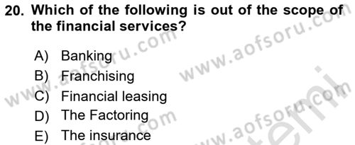 Turkish Economy Dersi 2023 - 2024 Yılı (Final) Dönem Sonu Sınav Soruları 20. Soru