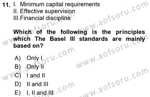 Turkish Economy Dersi 2023 - 2024 Yılı Yaz Okulu Sınav Soruları 11. Soru