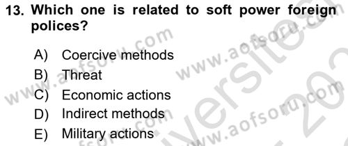 The Balkans Dersi 2020 - 2021 Yılı Yaz Okulu Sınav Soruları 13. Soru