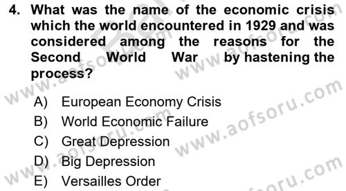 The Balkans Dersi 2021 - 2022 Yılı (Final) Dönem Sonu Sınav Soruları 4. Soru