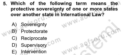 The Balkans Dersi 2021 - 2022 Yılı (Final) Dönem Sonu Sınav Soruları 5. Soru
