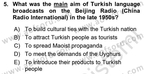 Global South And Emerging Powers Dersi 2020 - 2021 Yılı Yaz Okulu Sınav Soruları 5. Soru