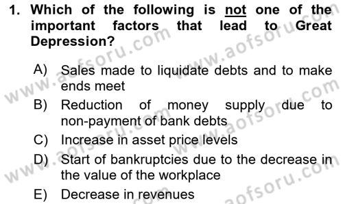 Global Political Economy Dersi 2020 - 2021 Yılı Yaz Okulu Sınav Soruları 1. Soru
