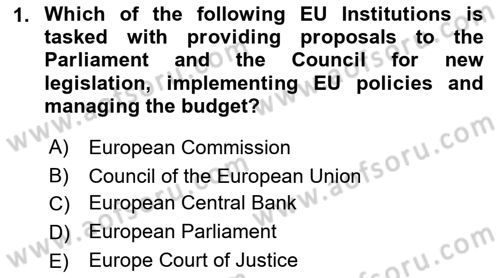 Global Political Economy Dersi Ara Sınavı Deneme Sınav Soruları 1. Soru