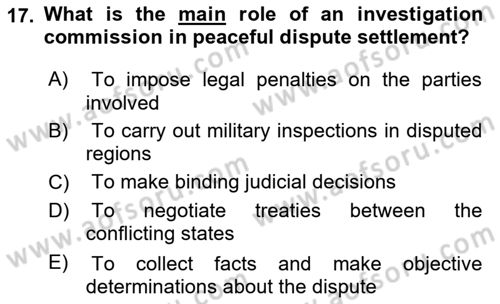 Global Political Economy Dersi 2025 - 2026 Yılı (Final) Dönem Sonu Sınav Soruları 17. Soru