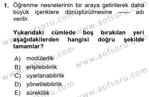 İçerik Yönetim Sistemleri Dersi 2022 - 2023 Yılı (Final) Dönem Sonu Sınav Soruları 1. Soru