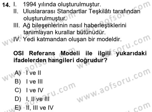 Web Yayıncılığı Dersi 2017 - 2018 Yılı (Vize) Ara Sınav Soruları 14. Soru