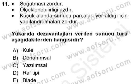 Web Yayıncılığı Dersi 2018 - 2019 Yılı (Vize) Ara Sınav Soruları 11. Soru