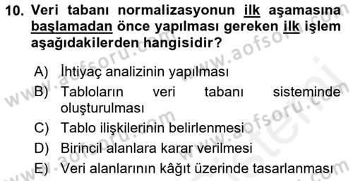Web Yayıncılığı Dersi 2018 - 2019 Yılı (Final) Dönem Sonu Sınav Soruları 10. Soru