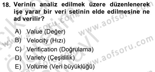 Web Yayıncılığı Dersi 2020 - 2021 Yılı Yaz Okulu Sınav Soruları 18. Soru